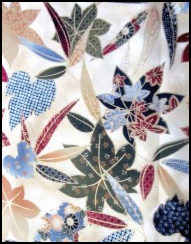 The challenge fabric is from Robert Kaufman's Imperial Collection 7.